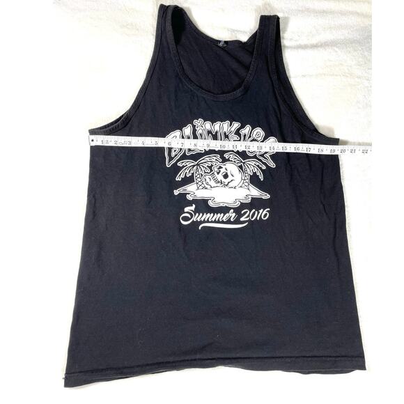 Blink-182 Summer 2016 Tour Tank Top Black Medium - Picture 4 of 6